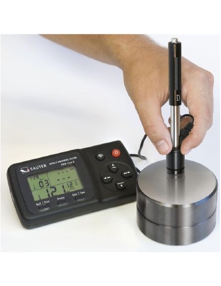 Durometro Leeb Sauter HMM con blocco durezza per regolazione